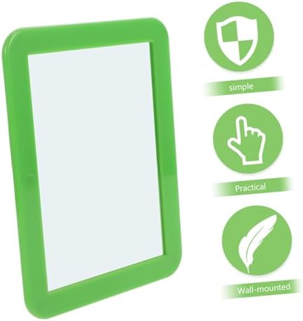 MAGICLULU Shatterproof Locker Mirror with Magnetic Backing