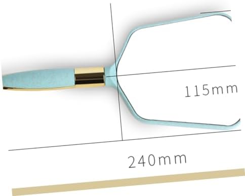 Handheld Cosmetics Mirror with Wall Hanging Hole