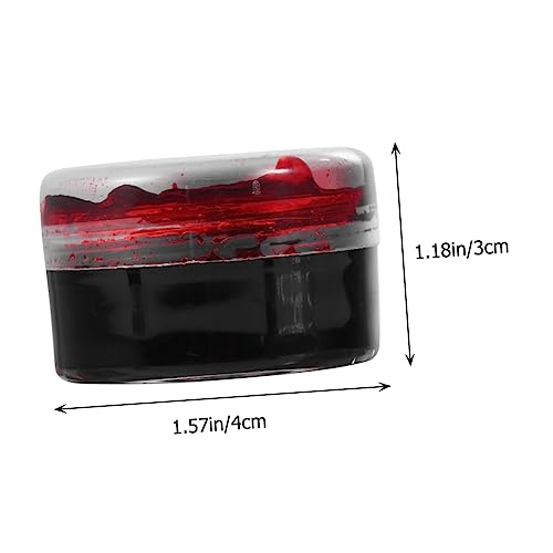 Minkissy Halloween 3pcs Fake Blood Gel Makeup Set