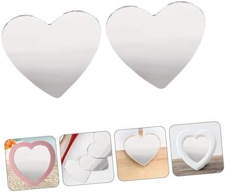 DOITOOL 10pcs Glass Mirror DIY Kit for Makeup and Crafts