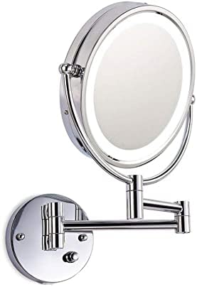 GALSOR LED Wall Mount Makeup Mirror with 7X Magnification 1