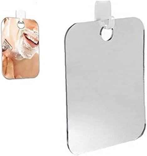U-K 1pc Portable Fogless Acrylic Shower Mirror