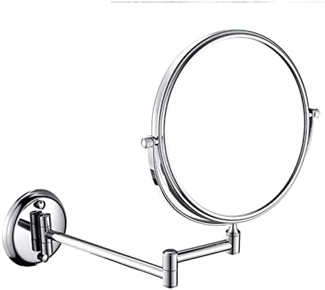 Eliveshown 8 Inch Double-Sided Folding Mirror with 5X Magnification