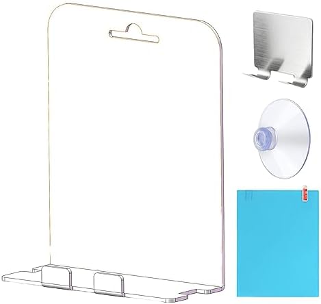 AOKID Fogless Shower Mirror with Squeegee and Dual Mounting Options 1