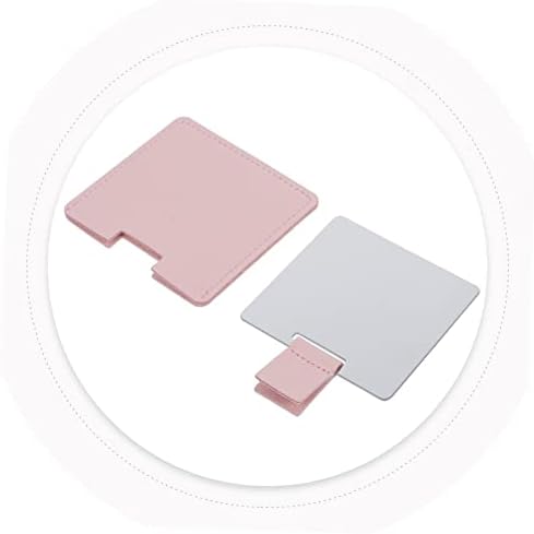 Angoily Portable Makeup Mirror with Steel Frame 1