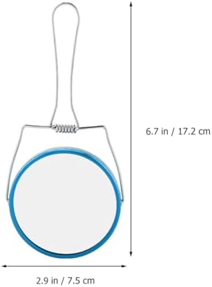 WRITWAA 1pc Portable Double Sided Makeup Mirror
