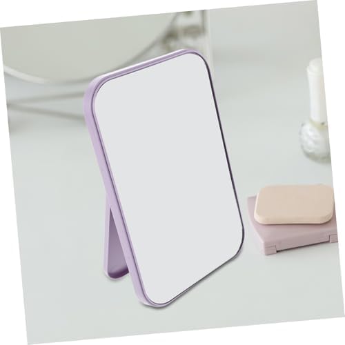 Didiseaon 2pcs Compact Princess Makeup Mirror with Stand