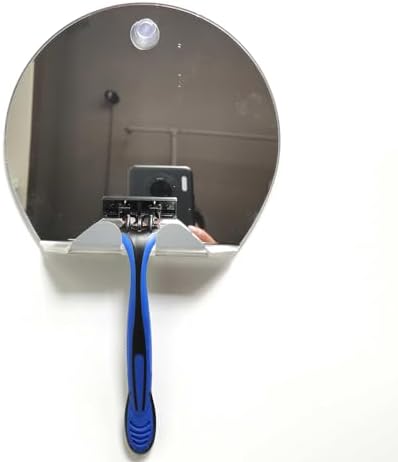 Garneck Fogless Shower Mirror with Suction Cup 1