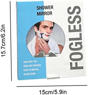 Anti-Fog Shatterproof Acrylic Mirror for Shower