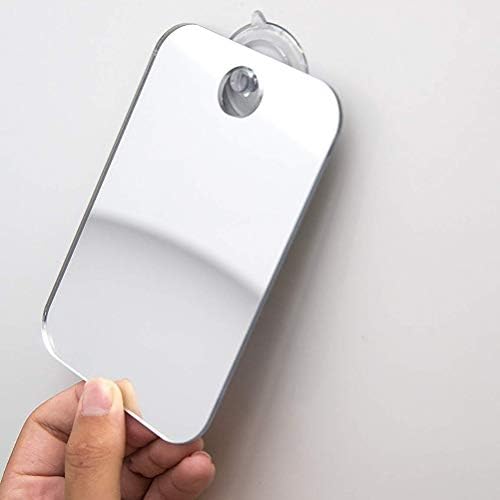 NOENNULL Anti-Fog Shower Mirror for Men Women