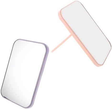 Didiseaon 2pcs Compact Princess Makeup Mirror with Stand