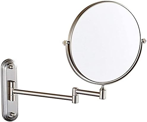 DEIHGE Wall-Mounted Brass Makeup Mirror