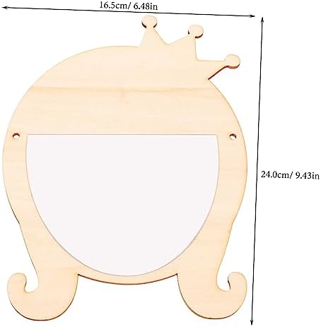 Cute Wooden Makeup Mirror for Girls Home Decor