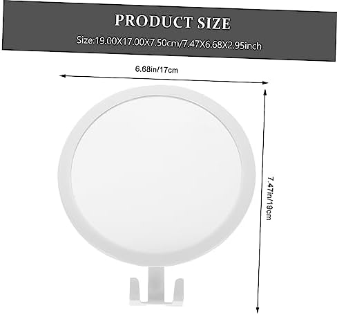BIUDECO Wall-Mounted Vanity Mirror with Adjustable Angle