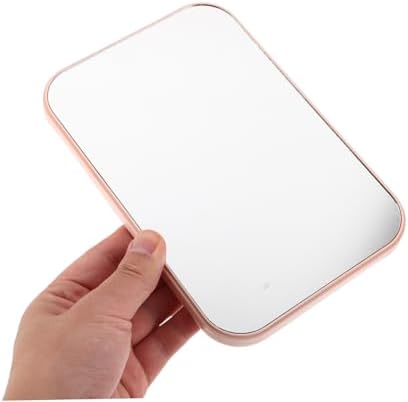 2pcs Lightweight Freestanding Vanity Mirror for Desk and Travel Use 1