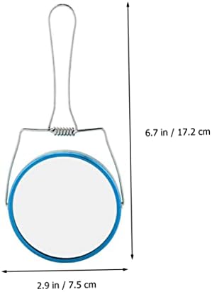 Double-Sided Foldable Makeup Mirror for Beauty Salon and Daily Use