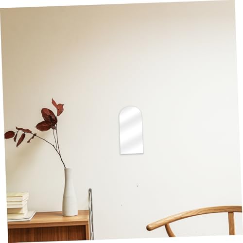 PRETYZOOM Irregular Acrylic Wall Mirror for Vanity and Dorm Use