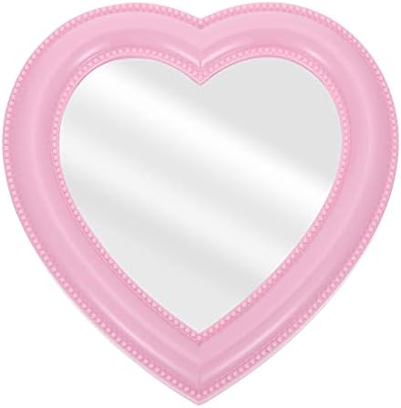 CALLARON Heart-Shaped Desktop Makeup Mirror