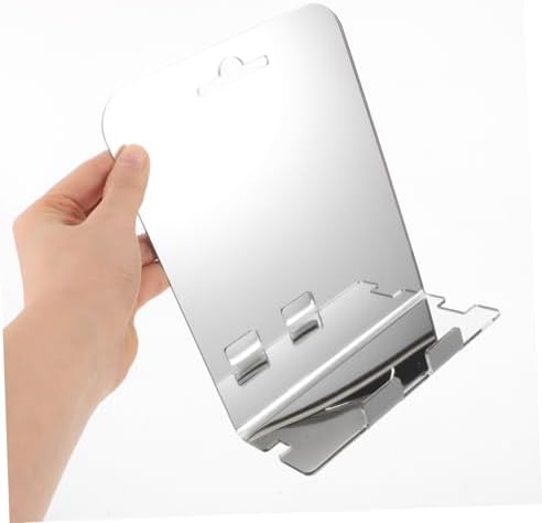 Zerodeko Shatterproof Anti-Fog Shower Mirror with Hooks