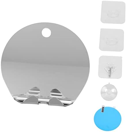 Ipetboom 1Set Shatterproof Fog Less Bathroom Mirror