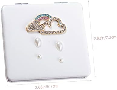SAFIGLE Dual Sided Travel Makeup Mirror