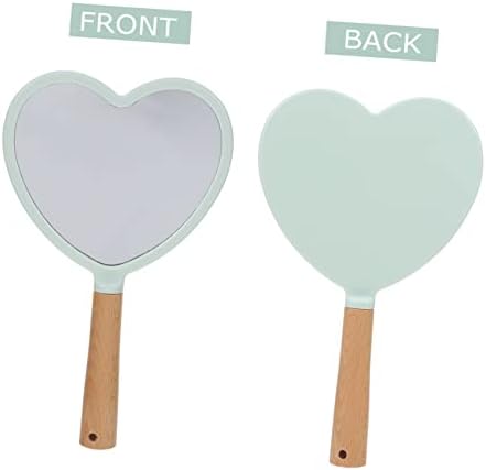 GALPADA Heart Shaped Makeup Mirror - Lightweight Stylish