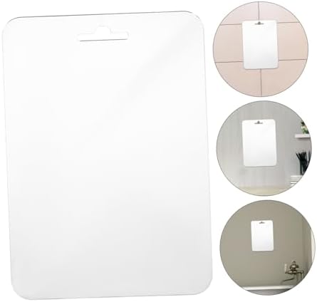 Fogless Acrylic Mirror - Shatterproof Shower Mirror for Makeup and Shaving