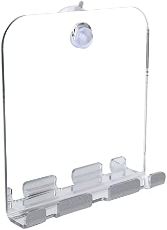 Agatige Shaving Mirror with Shaver Hook and Shatterproof Design