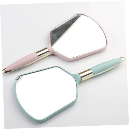 PLAFOPE Handheld Mirror with Handle Lightweight Portable Vanity Makeup Mirror