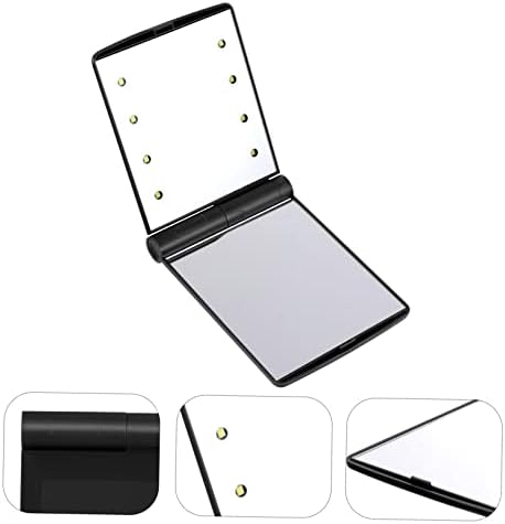 SAFIGLE Foldable LED Makeup Mirror Travel Portable