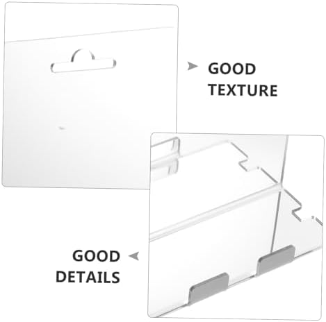PRETYZOOM Wall Mount Shower Mirror with Razor Holder