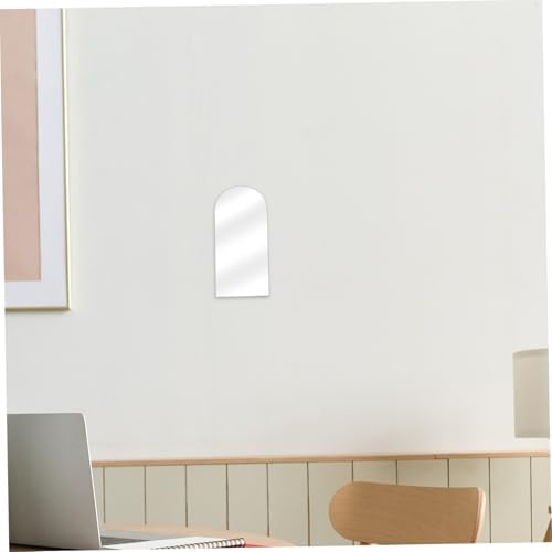 PRETYZOOM Irregular Acrylic Wall Mirror for Vanity and Dorm Use
