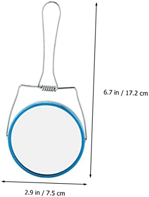 Elegant Round Double Sided Makeup Mirror Portable Easy to Clean