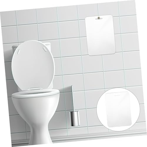 Unbreakable Makeup Mirror 30x20cm Acrylic Wall Hanging for Bathroom Camping Travel