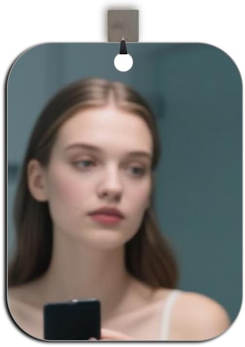 MEIGEA Fogless Shower Mirror 9x7 Inch Shatterproof 1