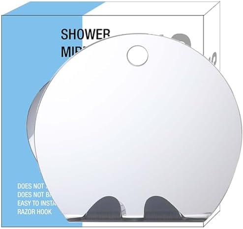 Stianiiie Anti-Fog Mirror with Storage and 2 Sheets