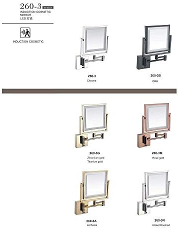 DEIHGE 8 Inch LED Vanity Mirror Double Sided 1