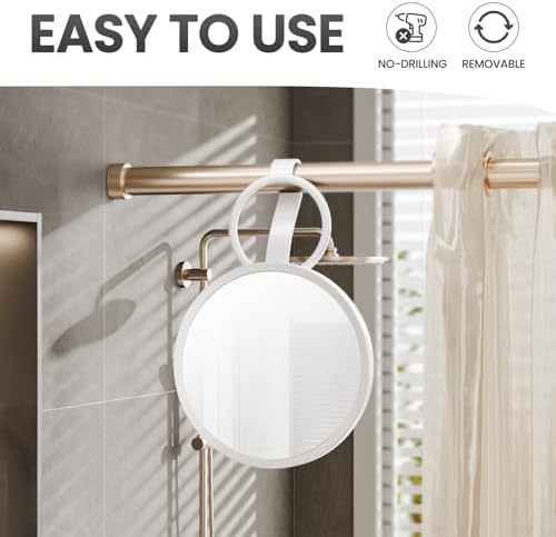 TAILI Fogless Shatterproof Shower Mirror for Shaving