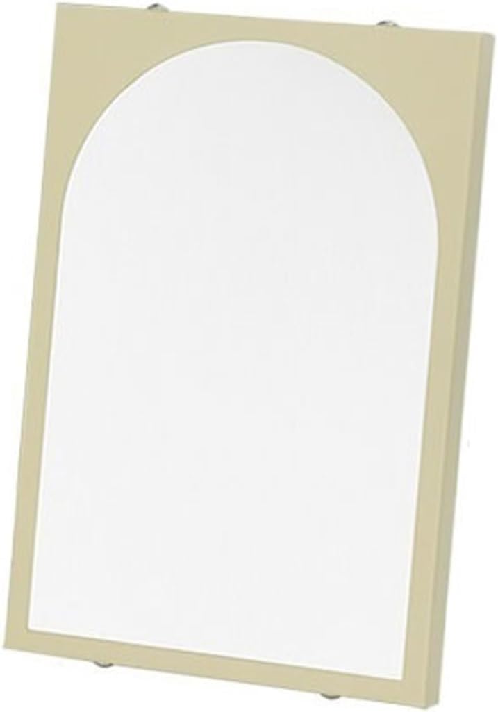 Vanity Makeup Mirror Minimalist Design Beige