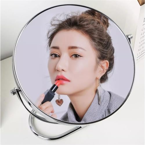 Luxury Wall-Mounted Makeup Mirror with HD Silver Plating