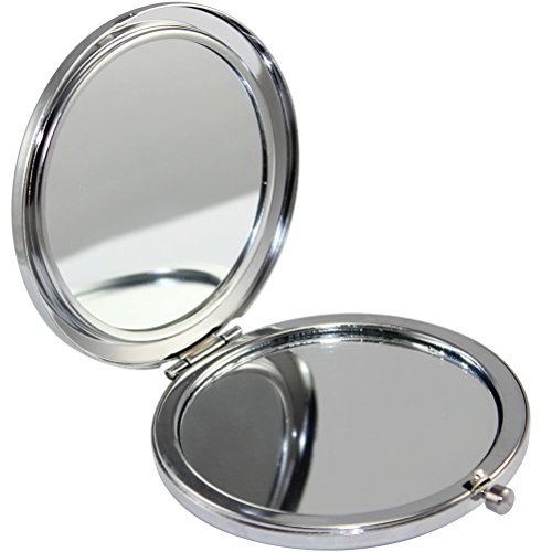 MELADY Mini Portable Makeup Mirror with Magnifying Side 1