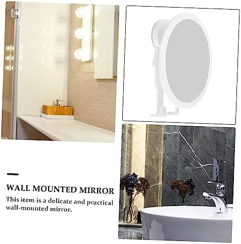BIUDECO Wall-Mounted Vanity Mirror with Adjustable Angle