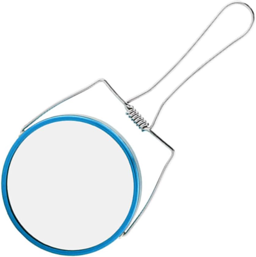 Double-Sided Portable Round Cosmetic Mirror for Girls