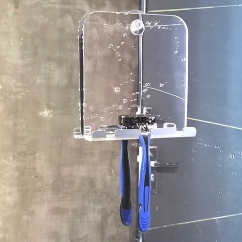 BEAHING Anti-Fog Shaving Mirror with Razor Hook