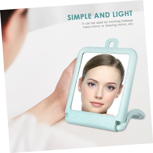 Wall Mounted Makeup Mirror with Stand for Beauty Routine