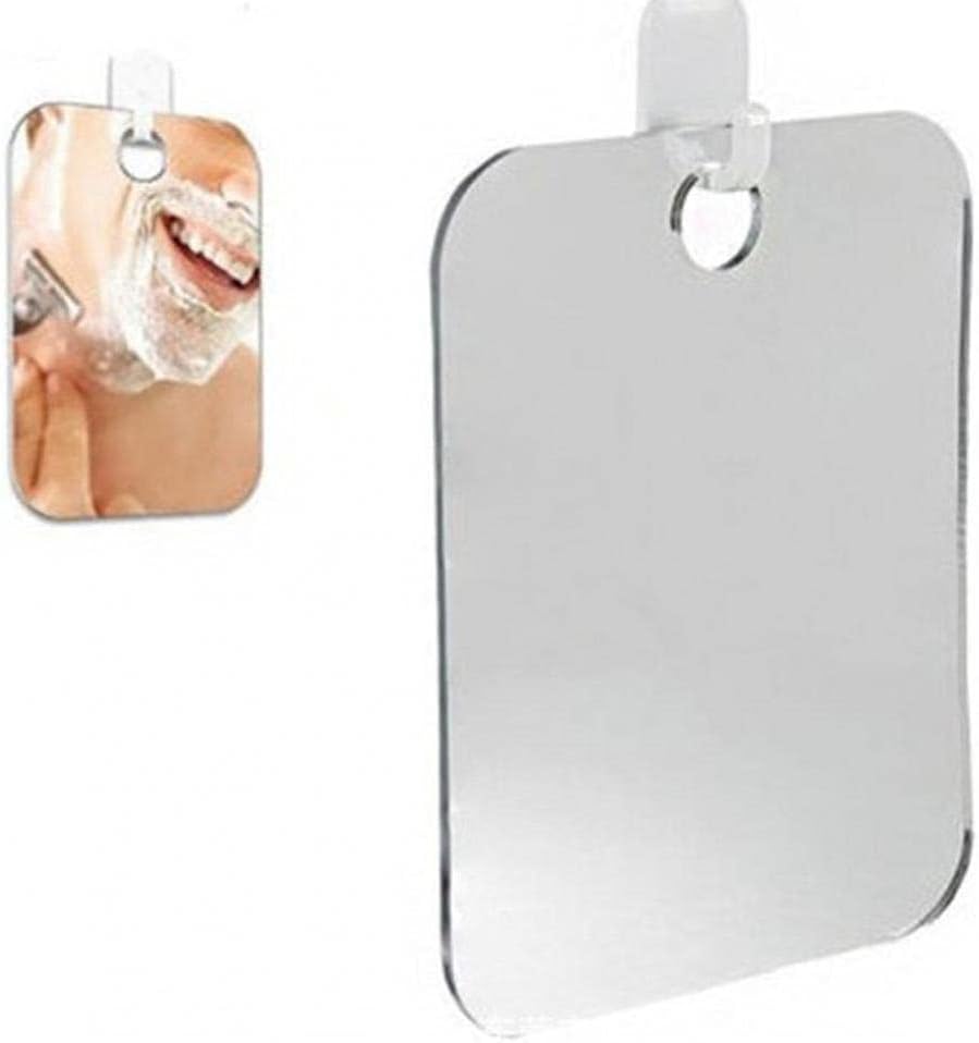Acrylic Anti Fog Shower Mirror for Man Women