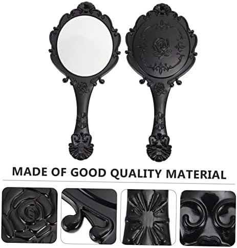 VICASKY 2pcs Retro Portable Makeup Mirror 1