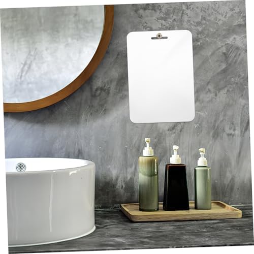 Unbreakable Makeup Mirror 30x20cm Acrylic Wall Hanging for Bathroom Camping Travel