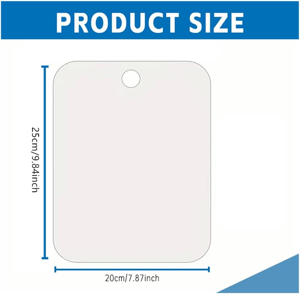 Shower Mirror Fogless for Men Women 984x787 Shatterproof and Safe
