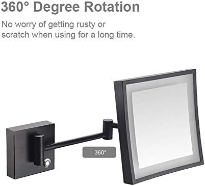 LCARY Wall Mounted Makeup Mirror with 3X Magnification 1